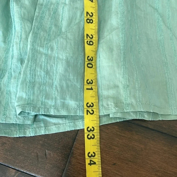 Altar’d State light green short sleeved dress Tiered Flowy Women’s size S NWT - Picture 9 of 12